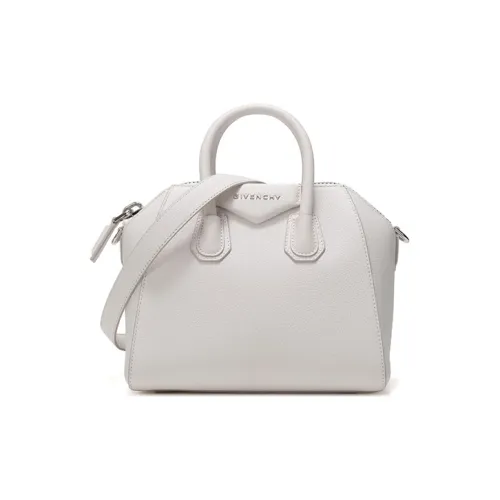 Givenchy Antigona Sheepskin Crossbody Bag Mini Women's White