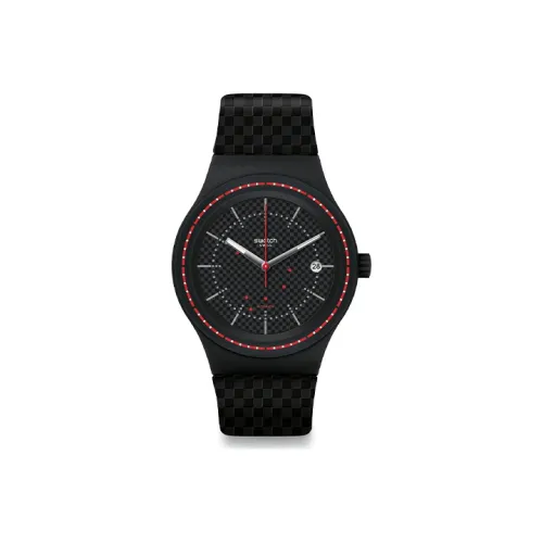 SWATCH Автоматические механические мужские часы, 50,6 мм * 42 мм * 13,9 мм, черный