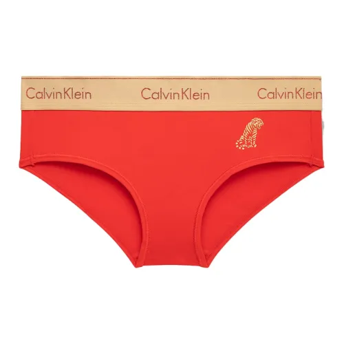 Calvin Klein 1 пачка красный женский бикини трусы