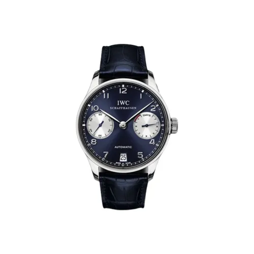 IWC Автоматический Механический Часы Мужские Portugal Series 42,3мм*13,9мм Синий
