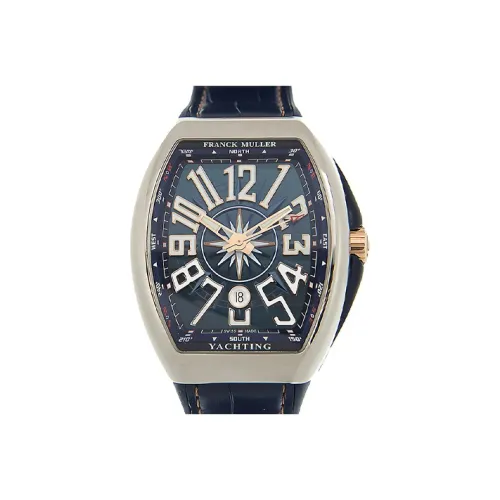 Franck Muller Автоматический Механический Механизм Мужские Часы YACHTING VANGUARD 45 мм Синий
