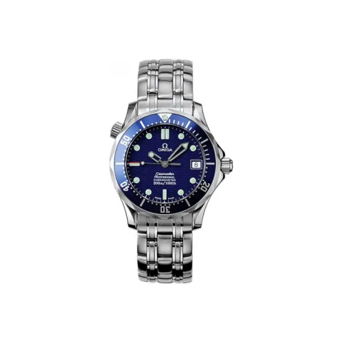 OMEGA Автоматический Механический Часы Мужские Seahorse Series 300m Diving Watch 36,25 мм Синий