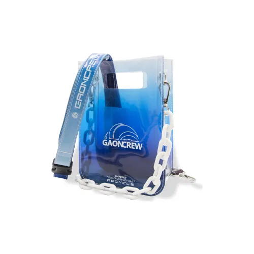 GAONCREW ПВХ Сумка через плечо Сумка Обычная Унисекс Синяя