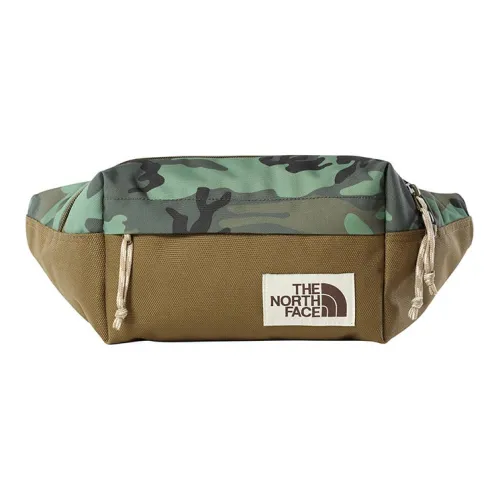 The North Face 3,8L Бананка Сумка через плечо Сумка для активного отдыха Полиэстер Камуфляж Зеленый Унисекс