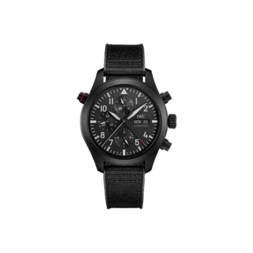 IWC Pilot Collection Автоматический Механический Часы Мужские 44 мм Черный Циферблат Титан Корпус Часов