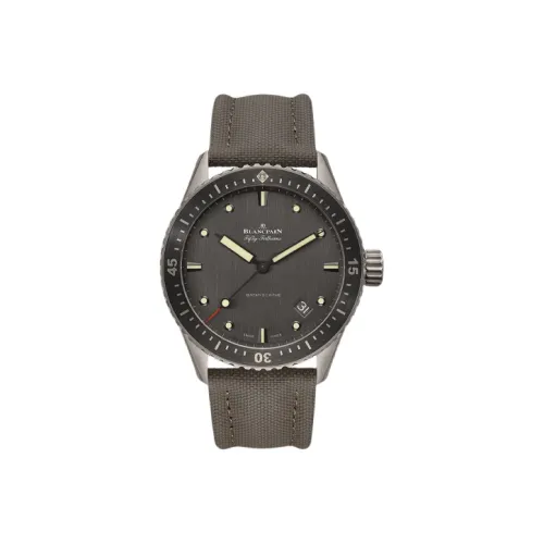 BLANCPAIN Автоматический Механический Часы Мужские FIFTY FATHOMS 43 мм Серые
