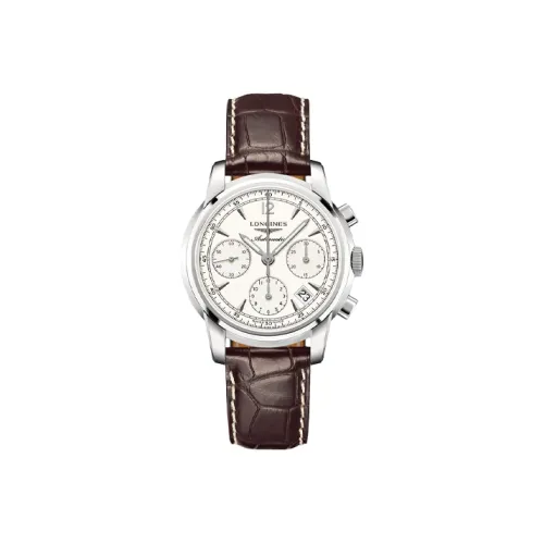 LONGINES Автоматический Механический Механизм Мужские Часы Soimia Collection 41 мм Белые