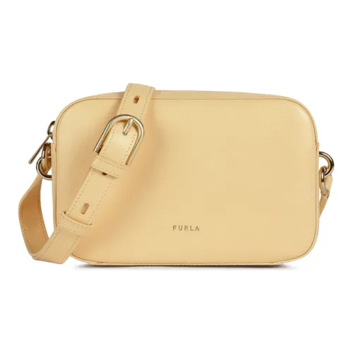 Furla Кожа Сумка через плечо Мини Женская Желтая