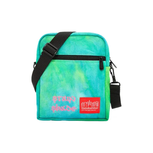 Manhattan Portage SSHADE Limited Edition Collection Хлопок Сумка через плечо Мини Мужская Бирюзовая