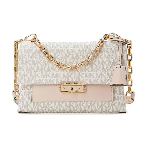 MICHAEL KORS Cece Коровья кожа Сумка через плечо Сумка на плечо Женская Белая Розовая