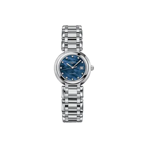 LONGINES Heart Moon Collection Автоматический Механический Механизм Женские Часы 26,5 мм Синий Циферблат