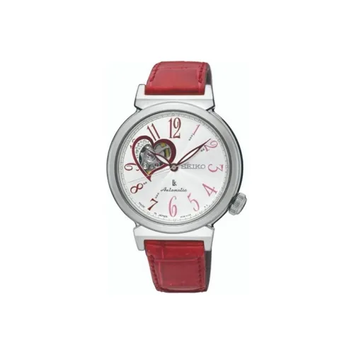 SEIKO Автоматический Механический Movement Женские Lukia Часы 35 мм Серебряные
