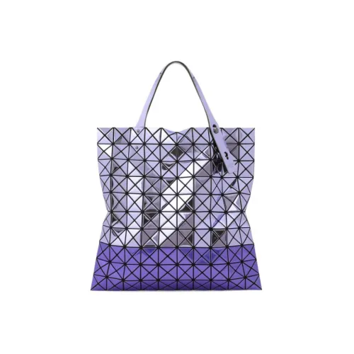 ISSEY MIYAKE Платина PVC Ноутбук Сумка Тоут Сумка Сумка для покупок Сумка Сумка через плечо Женская Фиолетовая