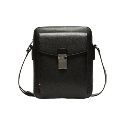 BALLY Корова Кожа Camera Сумка Сумка через плечо Стандартная Мужская Черная