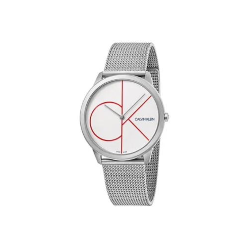 Calvin Klein Кварцевый механизм Мужские часы CK Quartz 40 мм Серебряные