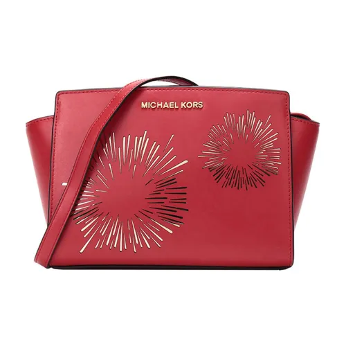 MICHAEL KORS MICHAEL KORS Коллекция сумок Selma Кожа Сумка через плечо Женская Красная