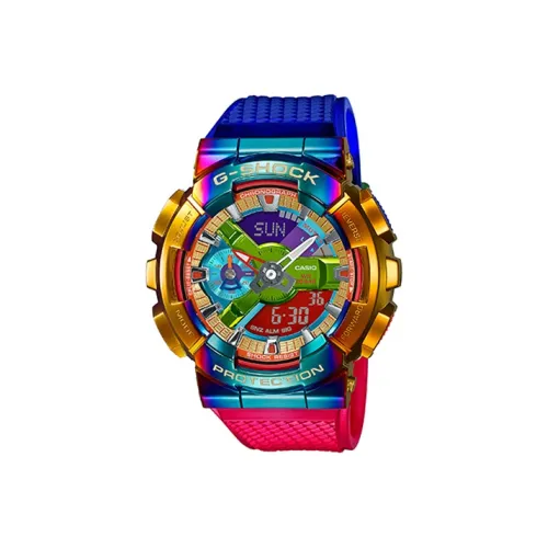 Г Shock г Shock Металл Evolution The Сердце OF Механический Кварцевый механизм Смола Ремень Часы