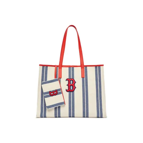 MLB Холщовая сумка Тоут сумка Сумка для покупок MOTHER Сумка Сумка через плечо Сумка Unisex Light Темно-синий
