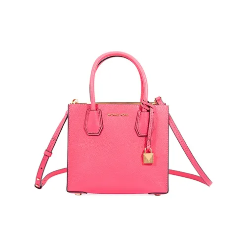 MICHAEL KORS Mercer Коровья кожа Аккордеонная сумка Сумка через плечо Сумка Женская Розовая