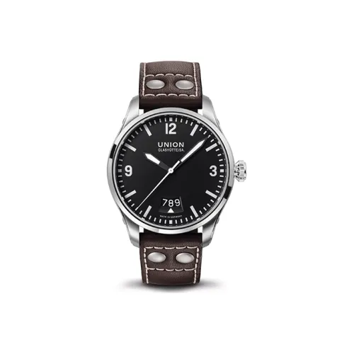 UNION GLASHUTTE SA Коллекция Belisar Автоматический Механический Механизм Мужские Часы Часы Черный Циферблат