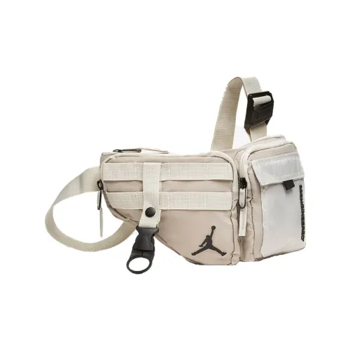 Джордан Полиамид Одно Плечо Через Плечо Бананка Слинг Сумка Унисекс Темно-Серый