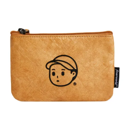 Finerworld Бумага DuPont Монетница Чехол для телефона Клатч Маленький Унисекс Крафт Бумага Цвет Черный