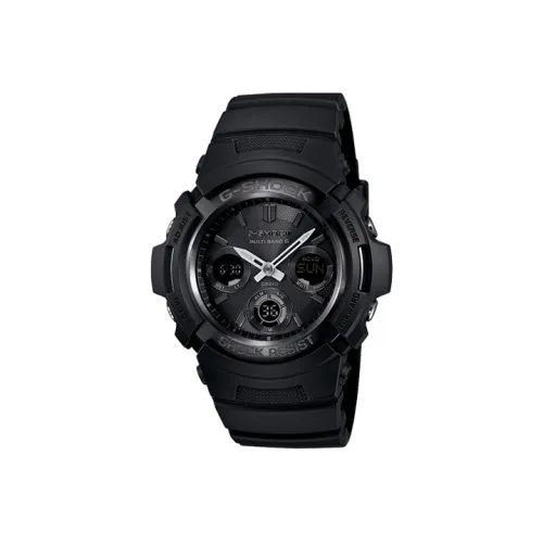 CASIO Солнечный Кварцевый Механизм Мужские Часы 46,4 мм Черный