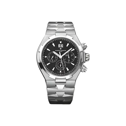 VACHERON CONSTANTIN Автоматический Механический Мужской Часы Longitudinal and Lateral Collection OVERSEAS 42 мм Черные