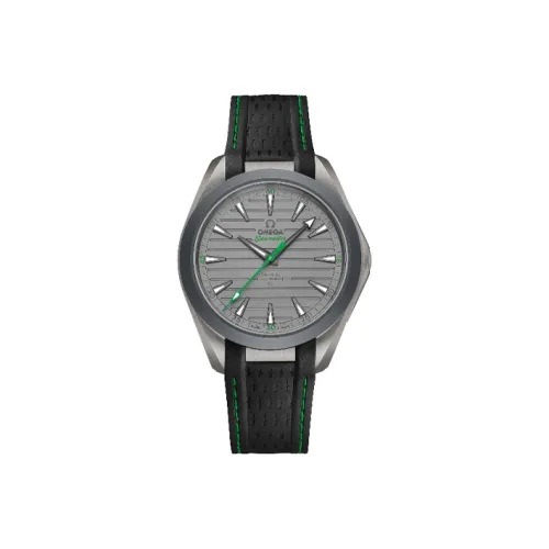 OMEGA AQUA TERRA 150 метров Механизм с ручным заводом Мужские часы Часы 41 мм Серый циферблат