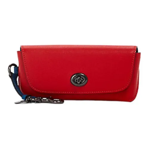 COACH Чехлы для очков Sunglass Case Красный Унисекс