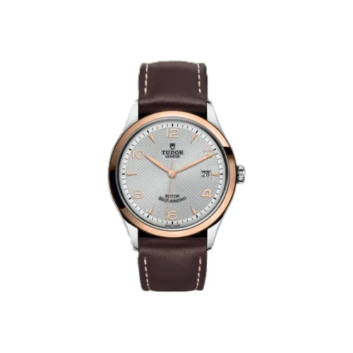 TUDOR Автоматический Механический Механизм Мужские Часы 1926 Collection Серебряные