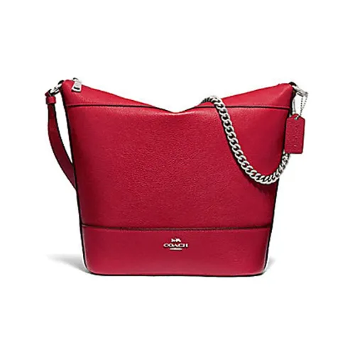 COACH Paxton Кожа Сумка через плечо Средняя Женская Красная