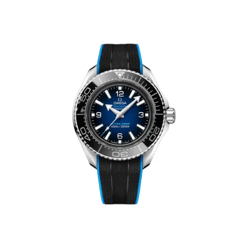 OMEGA Автоматический Механический Часы Мужские Seahorse Series Ocean Universe 45,5 мм Синий