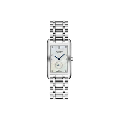 LONGINES DolceVita Collection Кварцевый механизм Женские часы 26,1*42 мм Мать жемчуга Циферблат часов