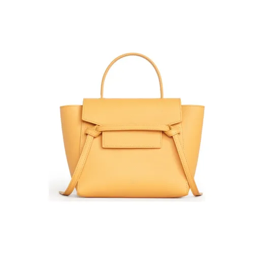 CELINE Ремень Grained Телячья кожа Через плечо Сумка Extra Mini Женская Mango Многоцветный