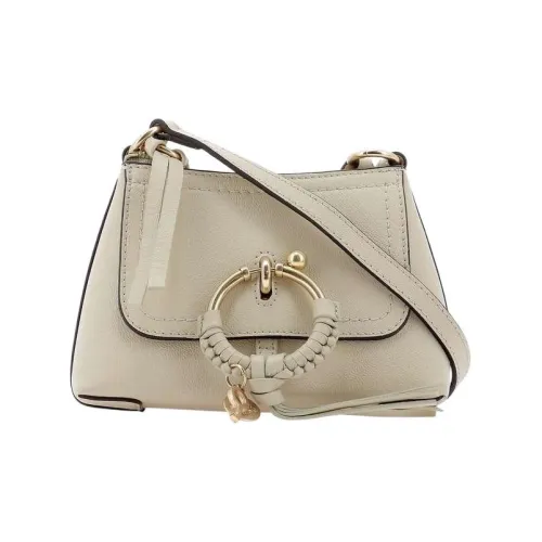 See By Chloe JOAN Series Кожаная Сумка через плечо Сумка на плечо Женская Светлый Умбра