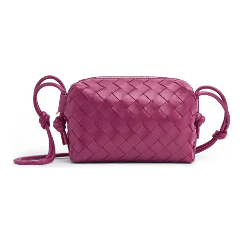 Bottega Veneta Сумка через плечо из коровьей кожи Mini Женская Vermillion