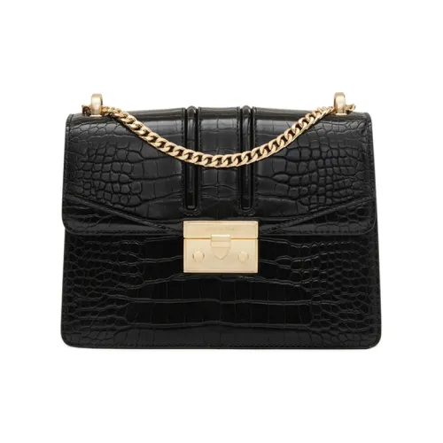 CHARLES KEITH Полиуретан Сумка через плечо Сумка Bacchus Сумка на плечо Женская Черная