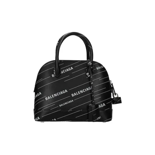 Balenciaga Кожа Одно Плечо Сумка Женская Черная