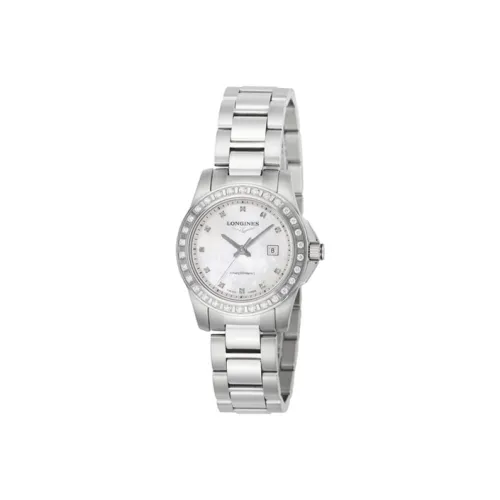 Longines Quartz Механизм Женские Часы Comcast Collection 29,5 мм Жемчужная Раковина Цвет