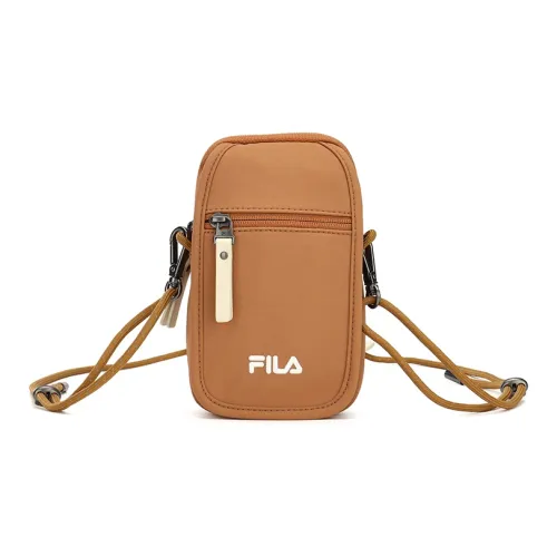 FILA FUSION Ткань Одно плечо Чехол для телефона Мини Унисекс Карамель