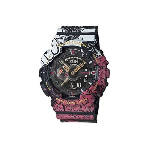 Г SHOCK Кварцевый механизм Смола Ремешок Мужские часы Черный циферблат