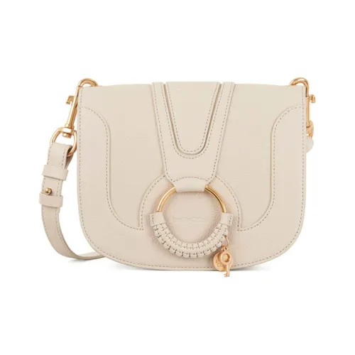 See By Chloe Хлопок Плечевая сумка Женская Бежевая