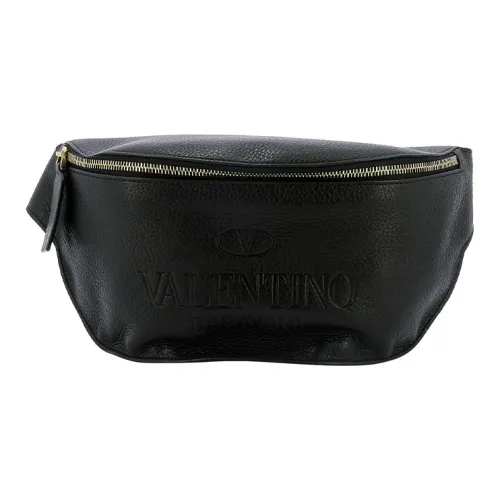 Valentino Garavani Коровья кожа Бананка Мужской Черный