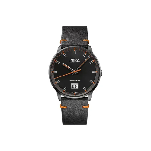 MIDO Автоматический Механический Мужской Часы Commander 42 мм Черные