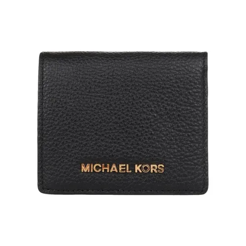 MICHAEL KORS Jet Set Кожа 3 в 1 Держатель для карт Кошелек Женский Черный
