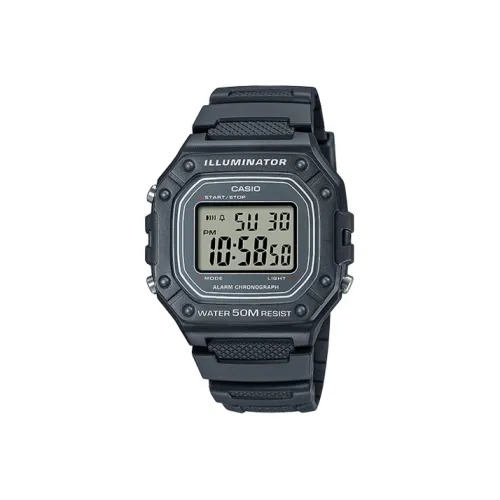 CASIO YOUTH Collection Силиконовый Мини Блок Кварцевый Механизм Смольный Ремешок Часы Мужские Циферблат Серый