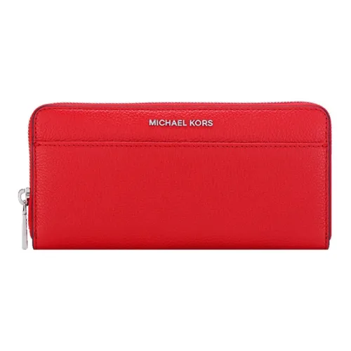 MICHAEL KORS MICHAEL KORS Luggage Collection Кожа Кошелек Клатч Женские Ярко-красный