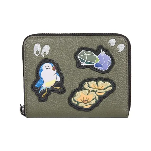 COACH Zip Around Кошельки Женские