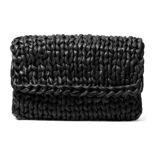 MICHAEL KORS MICHAEL KORS Коллекция сумок Carly Кожаный клатч Женский Черный